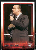 2015 Topps WWE #57 Paul Heyman