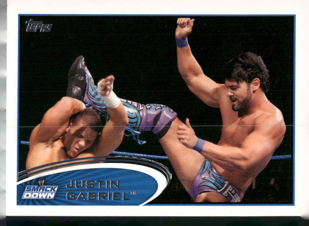 2012 Topps WWE #56 Justin Gabriel