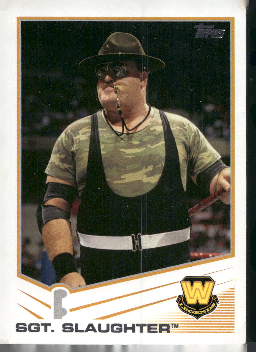 2013 Topps WWE #105 Sgt. Slaughter