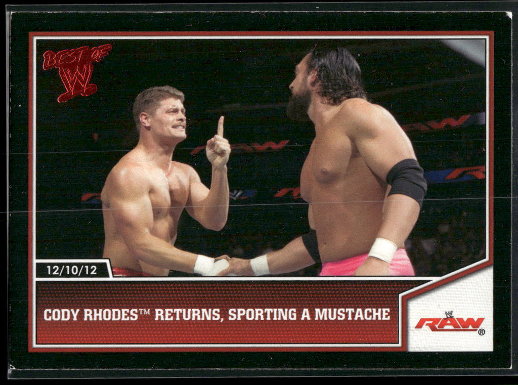 2013 Topps Best of WWE #67 Cody Rhodes Returns