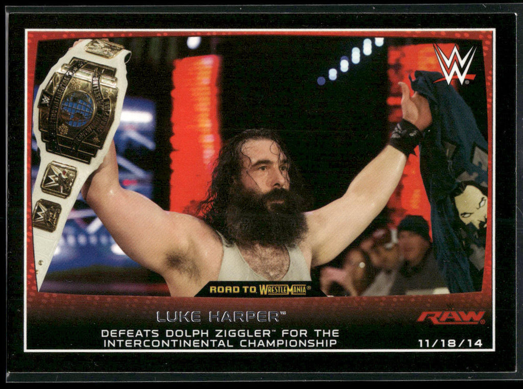 2015 Topps WWE Road to Wrestlemania #60 Luke Harper