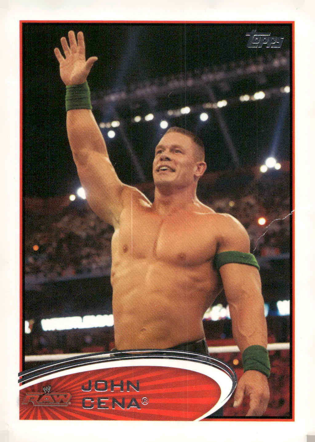 2012 Topps WWE #1 John Cena
