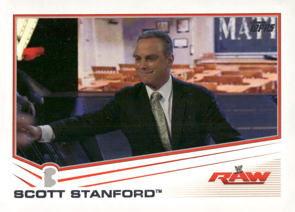 2013 Topps WWE #37 Scott Stanford