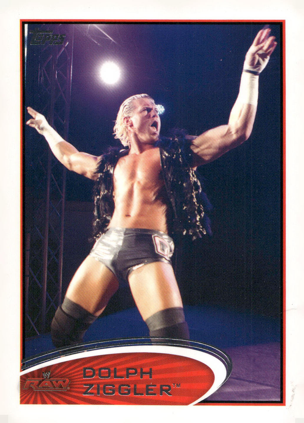2012 Topps WWE #75 Dolph Ziggler