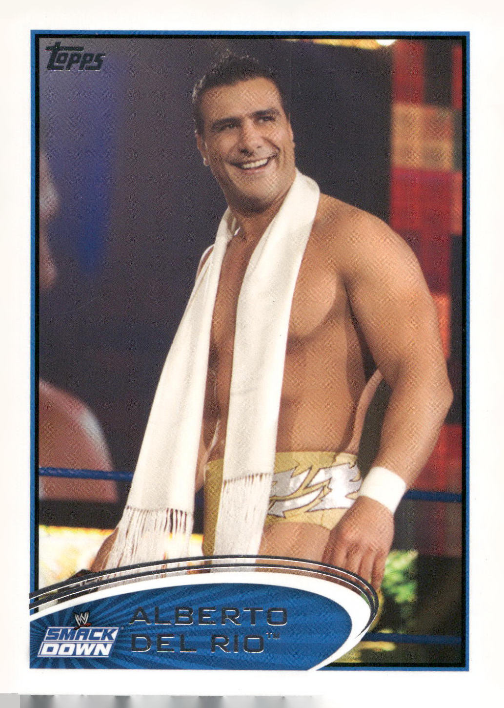 2012 Topps WWE #78 Alberto Del Rio