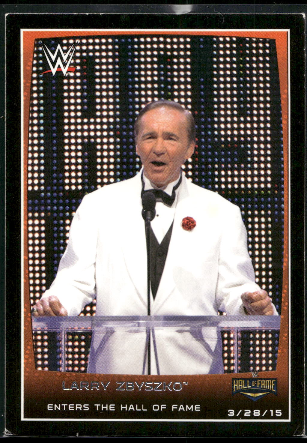 2015 Topps WWE Road to Wrestlemania #97 Larry Zbyszko