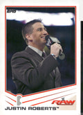 2013 Topps WWE #20 Justin Roberts