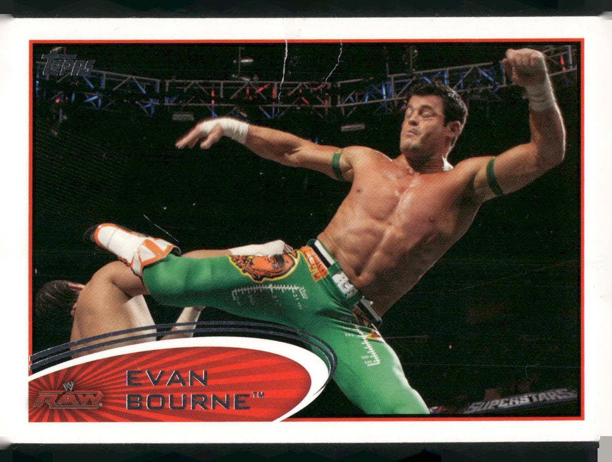 2012 Topps WWE #35 Evan Bourne