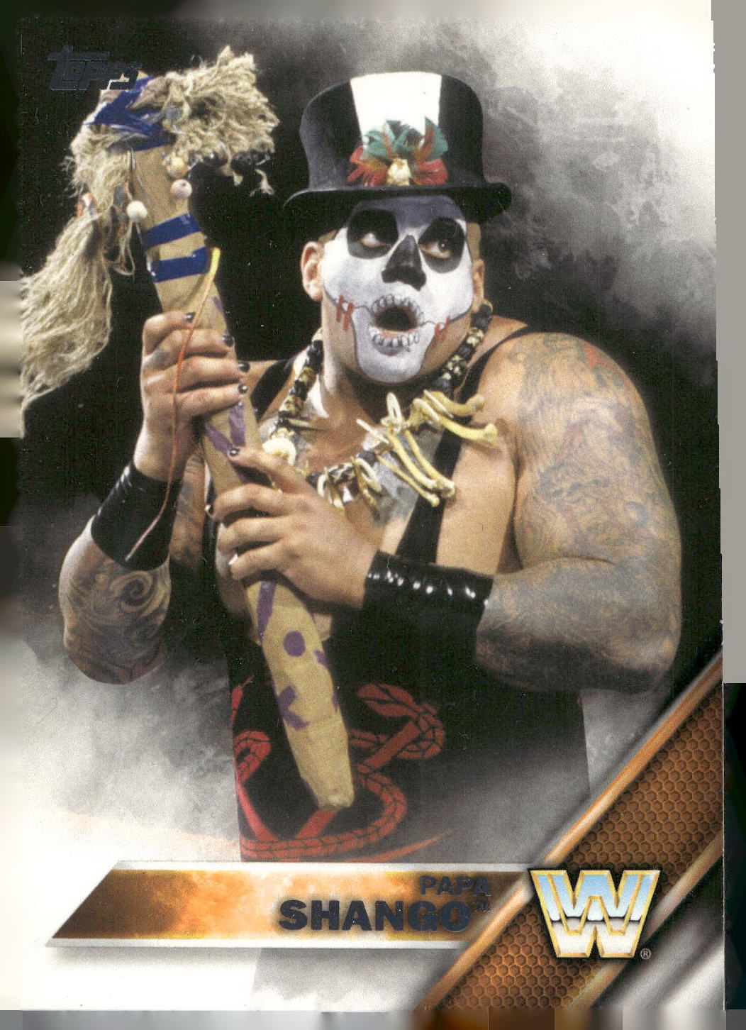2016 Topps WWE #83 Papa Shango