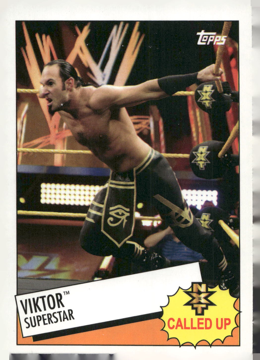 2015 Topps WWE Heritage #28 Viktor NXT Called Up