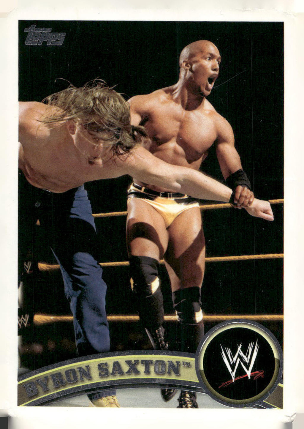 2011 Topps WWE #86 Byron Saxton