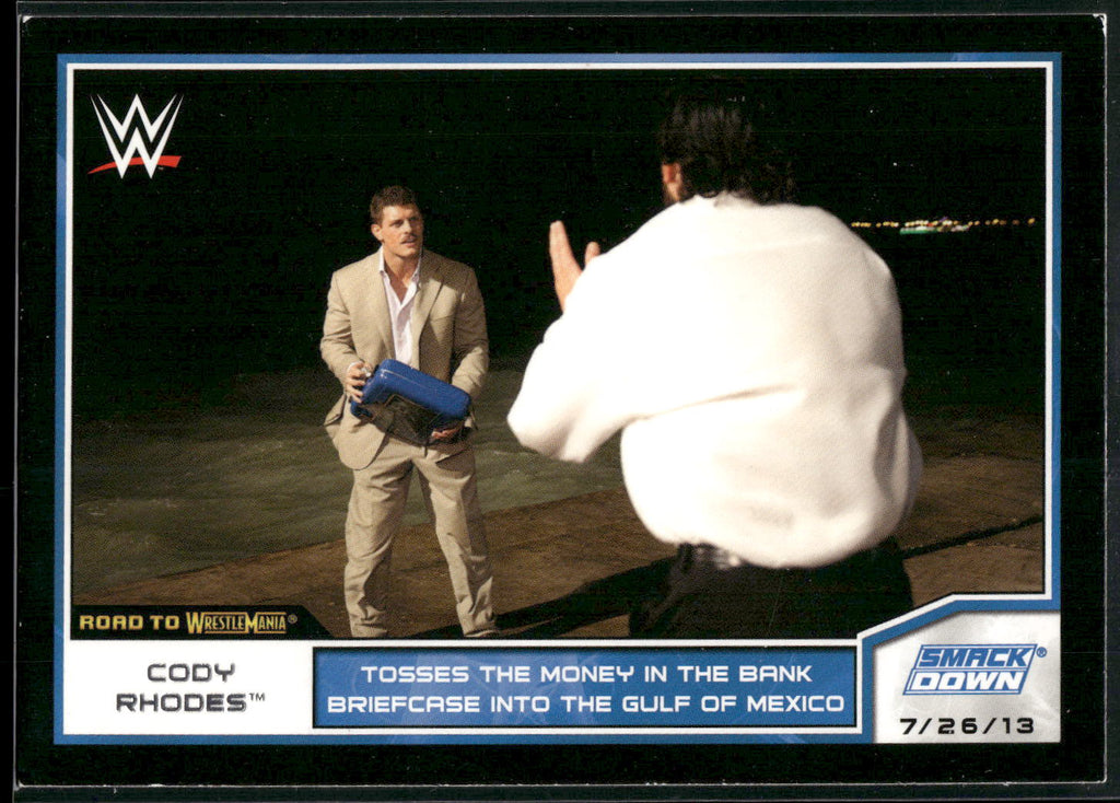 2014 Topps WWE Road to Wrestlemania #28 Cody Rhodes