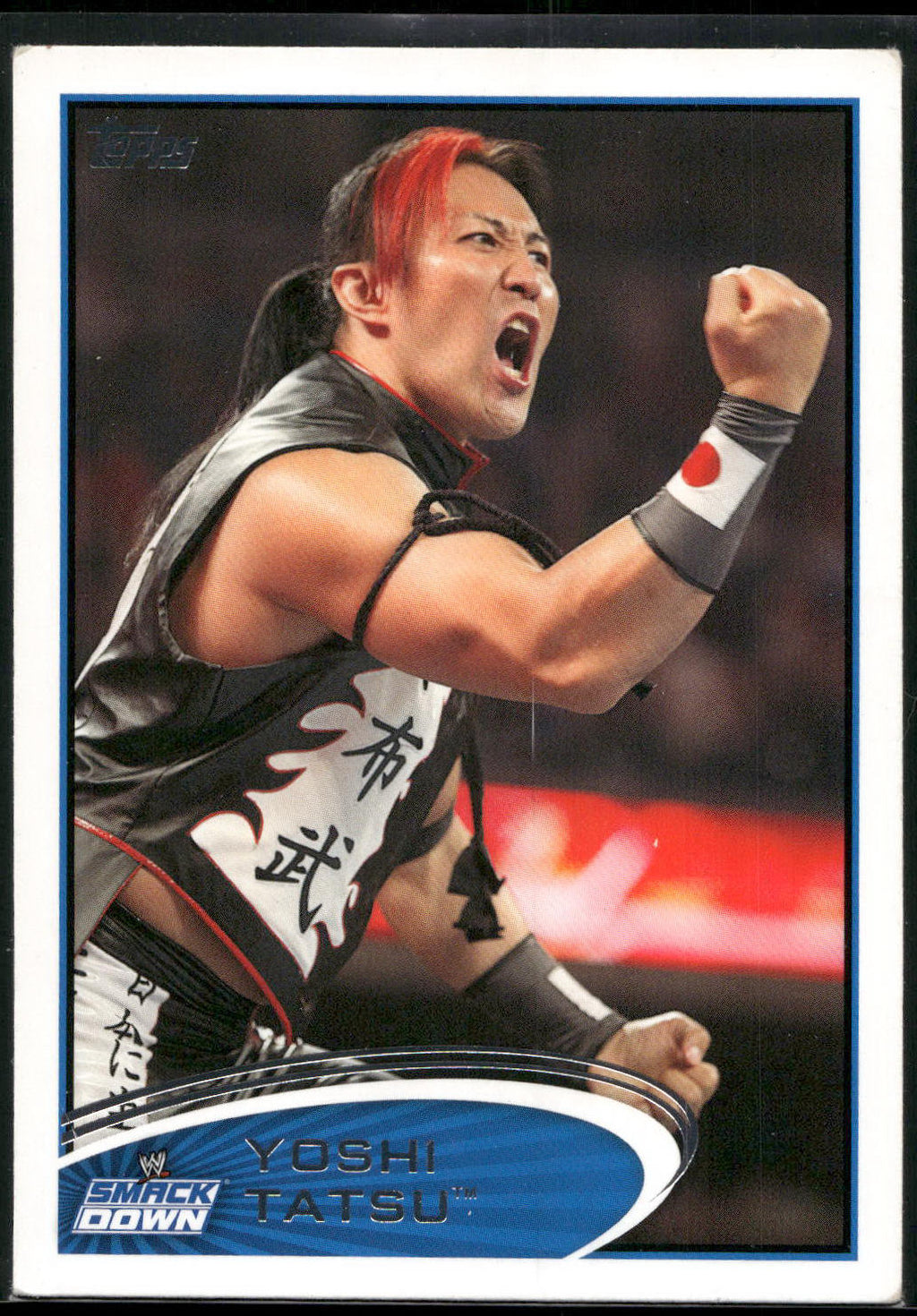 2012 Topps WWE #36 Yoshi Tatsu