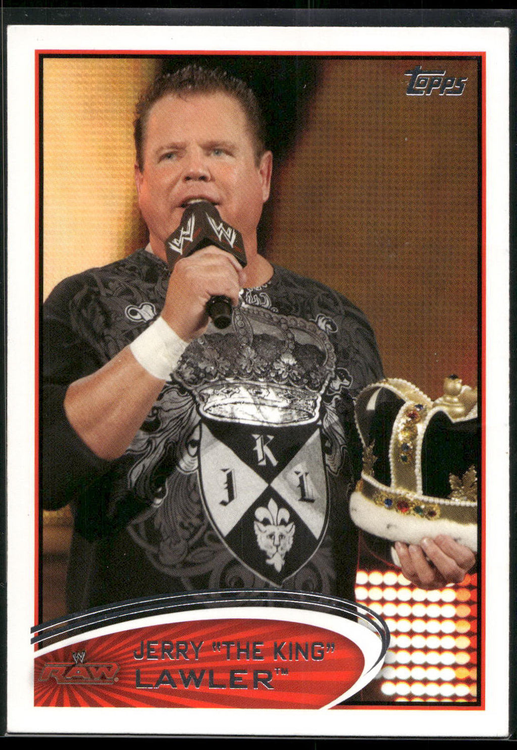 2012 Topps WWE #67 Jerry Lawler