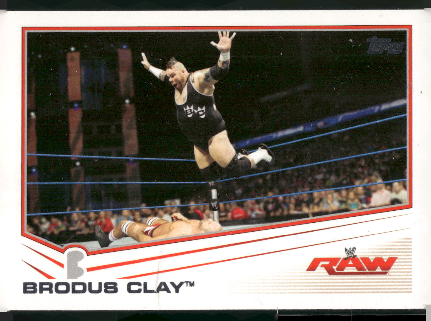 2013 Topps WWE #6 Brodus Clay