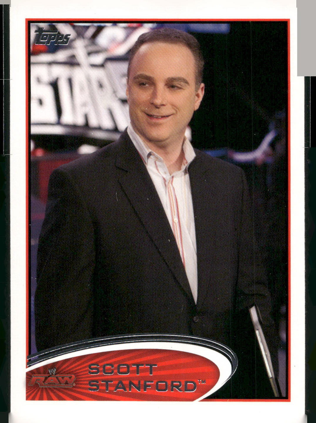 2012 Topps WWE #83 Scott Stanford
