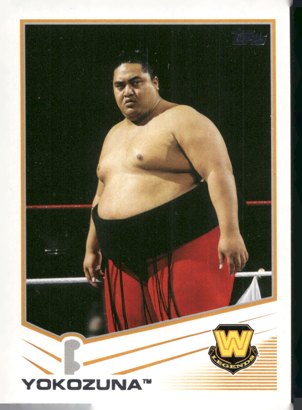 2013 Topps WWE #110 Yokozuna