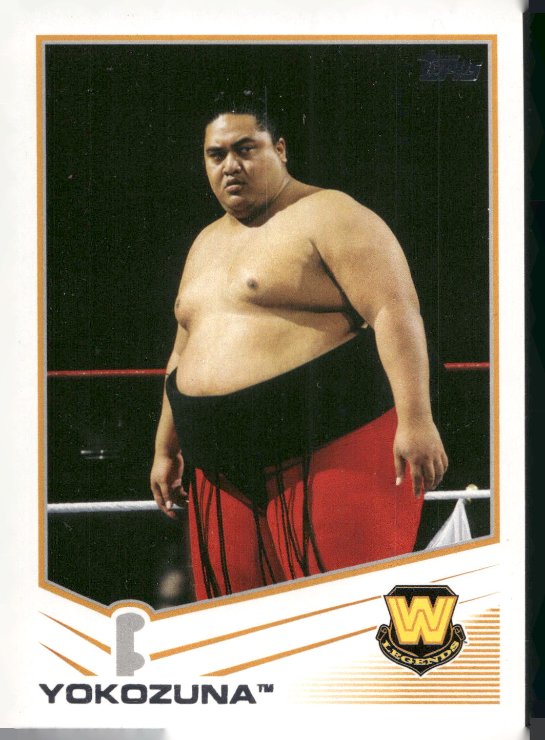 2013 Topps WWE #110 Yokozuna