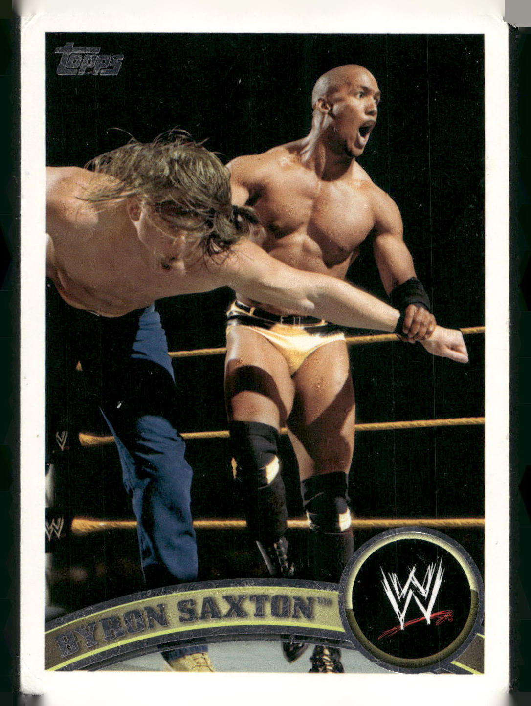 2011 Topps WWE #86 Byron Saxton