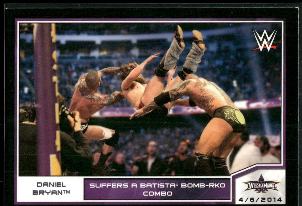 2014 Topps WWE Road to Wrestlemania #109 Daniel Bryan