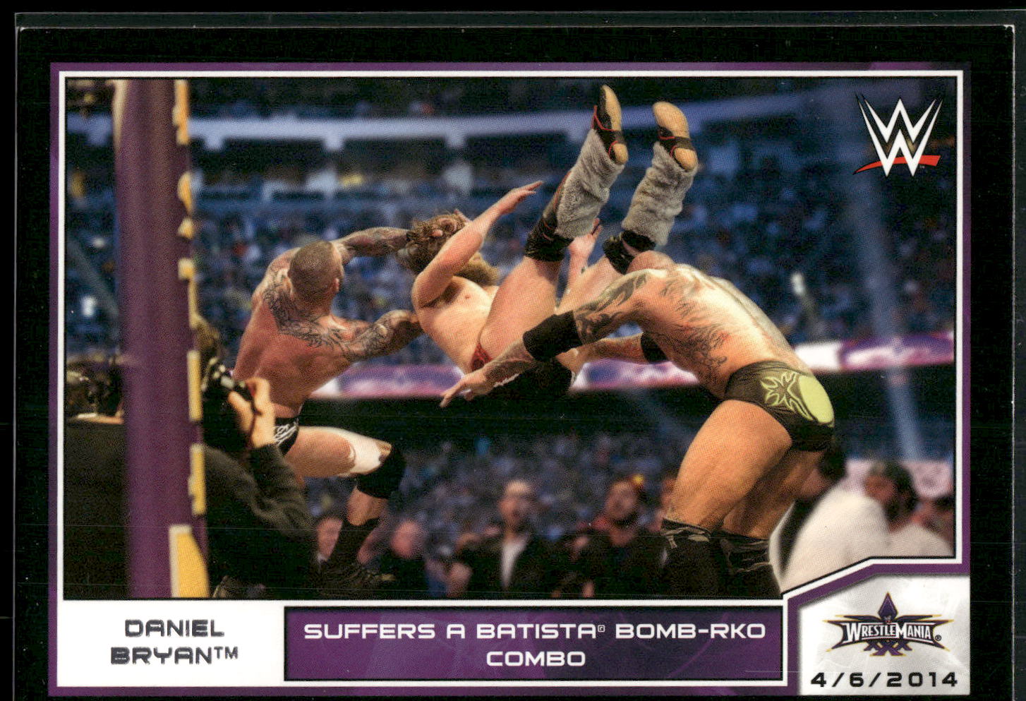 2014 Topps WWE Road to Wrestlemania #109 Daniel Bryan