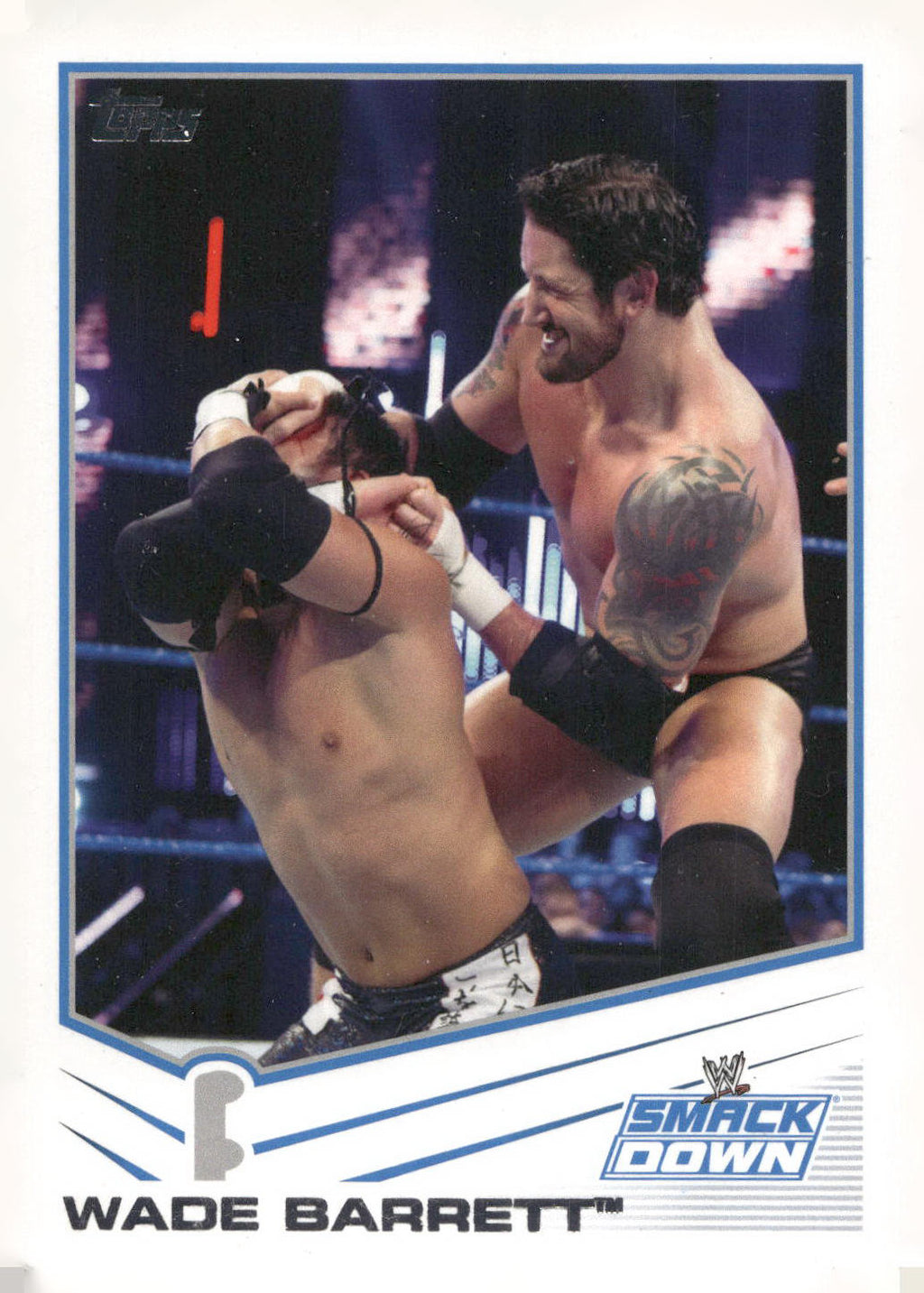 2013 Topps WWE #82 Wade Barrett