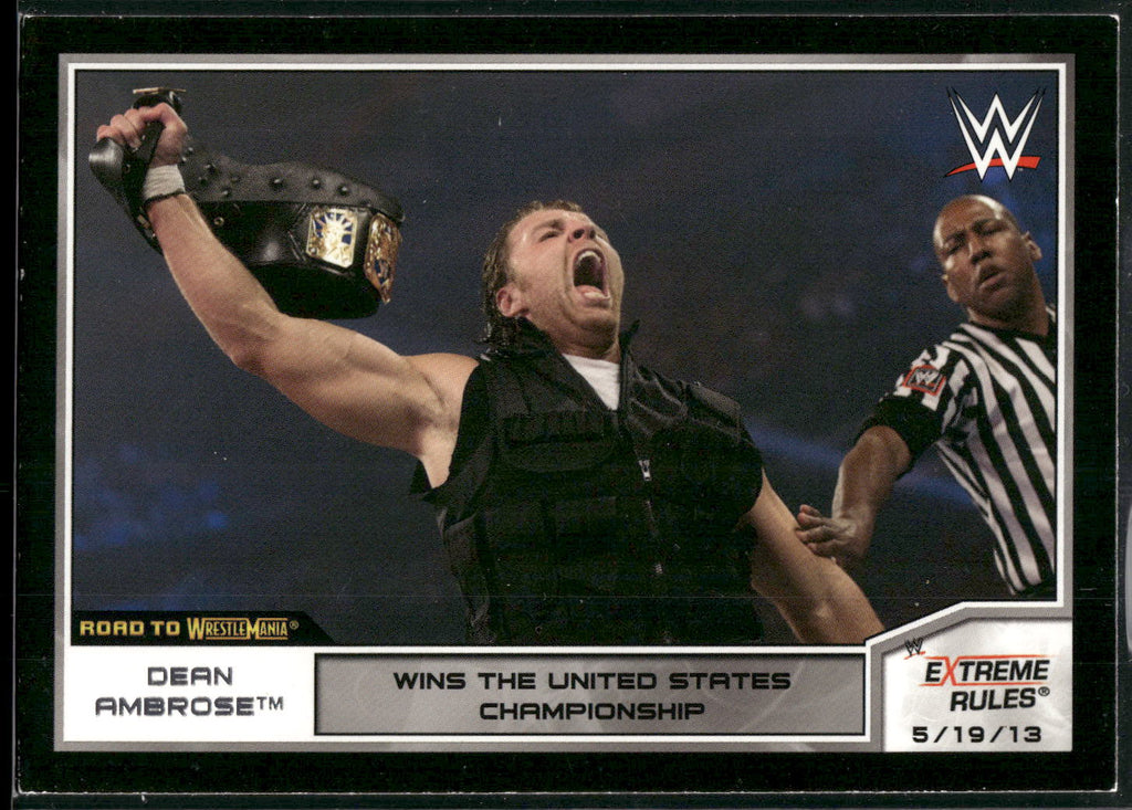 2014 Topps WWE Road to Wrestlemania #9 Dean Ambrose