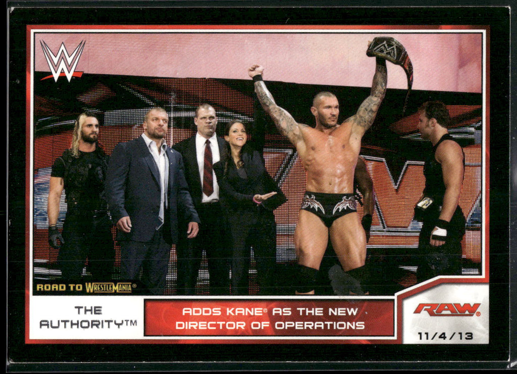 2014 Topps WWE Road to Wrestlemania #54 The Authority