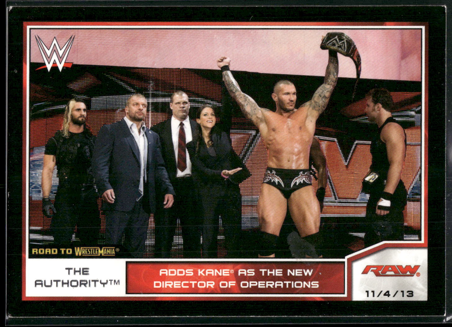 2014 Topps WWE Road to Wrestlemania #54 The Authority