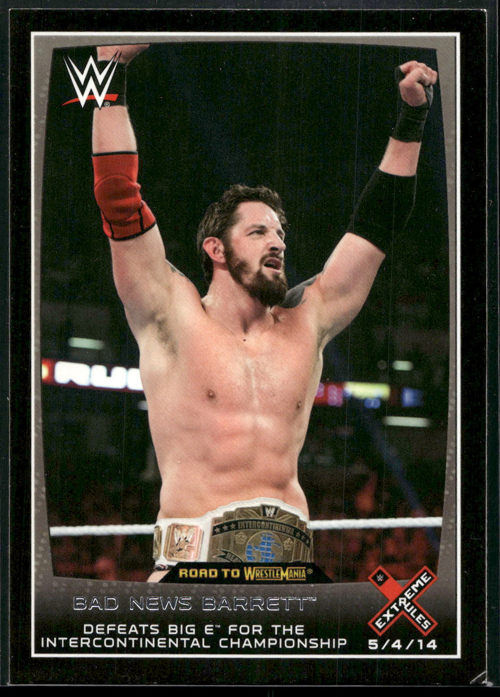 2015 Topps WWE Road to Wrestlemania #12 Bad News Barrett