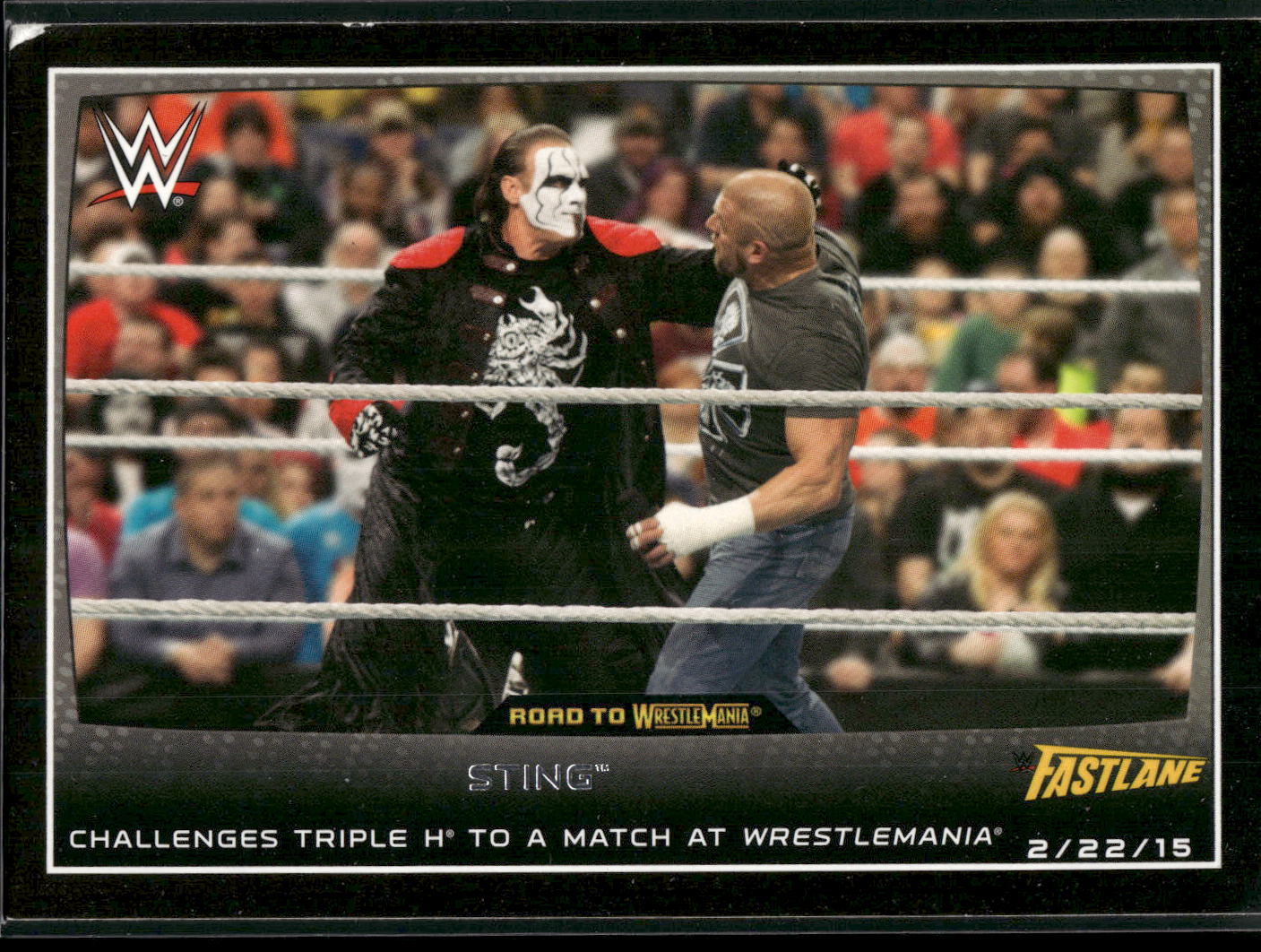 2015 Topps WWE Road to Wrestlemania #93 Sting