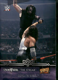 2014 Topps WWE Road to Wrestlemania #5-0 Undertaker Defeats Diesel The Streak