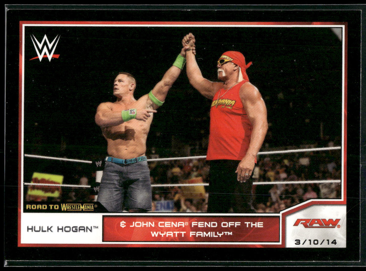 2014 Topps WWE Road to Wrestlemania #86 Hulk Hogan