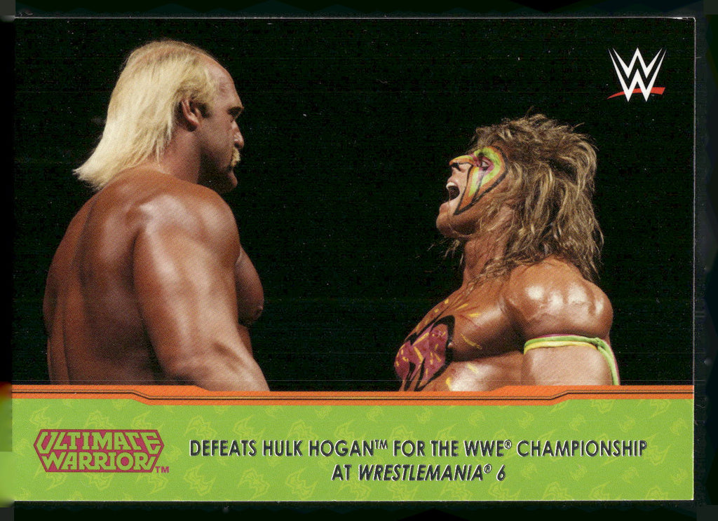 2014 Topps WWE Road to Wrestlemania #4 The Ultimate Warrior