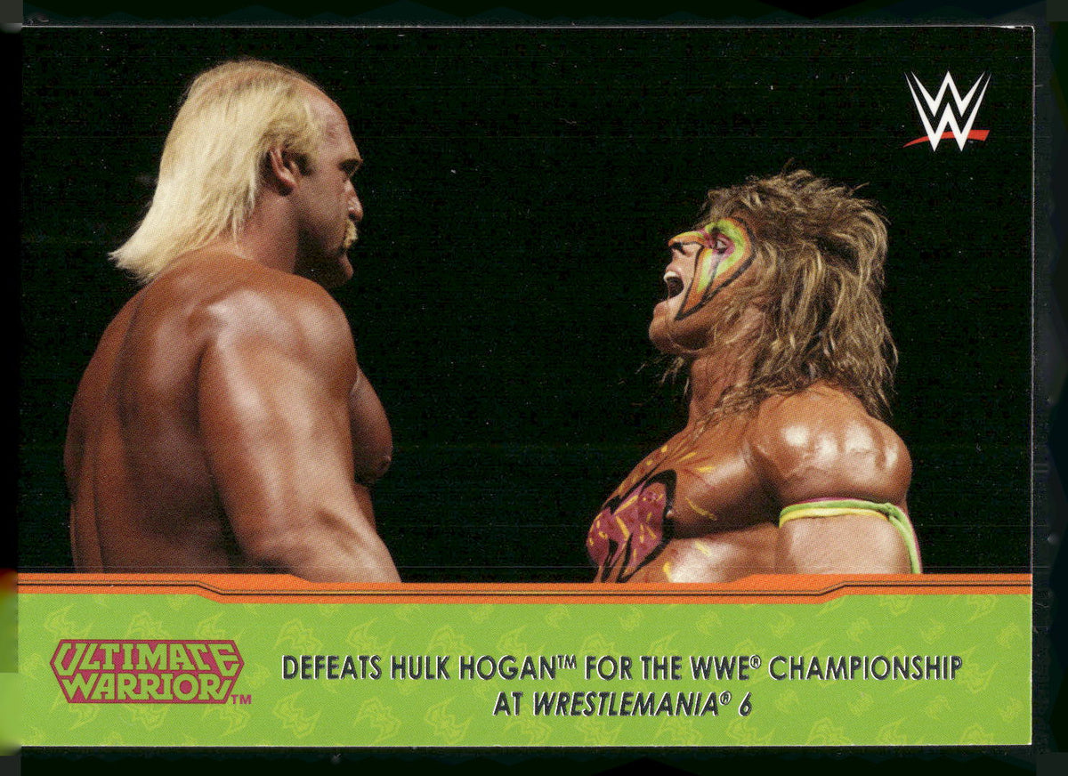 2014 Topps WWE Road to Wrestlemania #4 The Ultimate Warrior