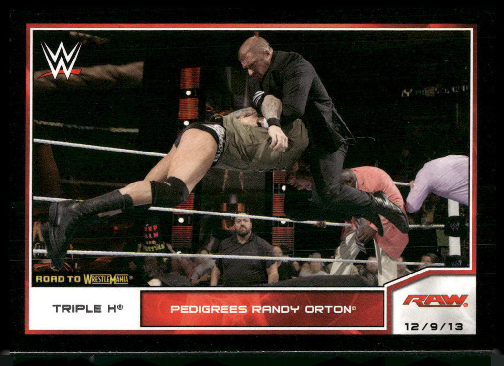 2014 Topps WWE Road to Wrestlemania #62 Triple H