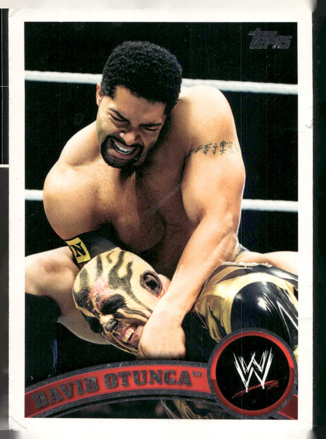 2011 Topps WWE #21 David Otunga