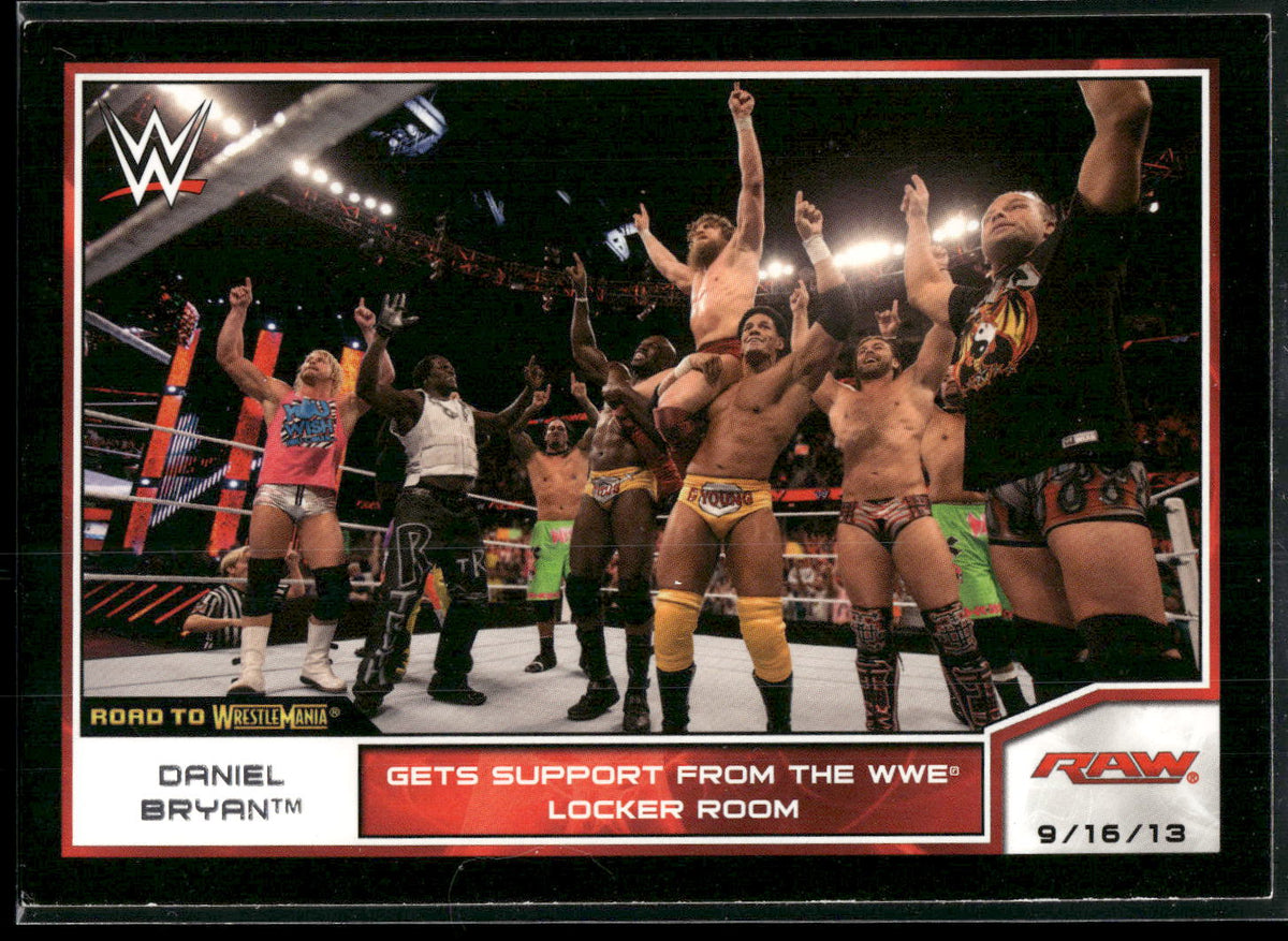 2014 Topps WWE Road to Wrestlemania #44 Daniel Bryan