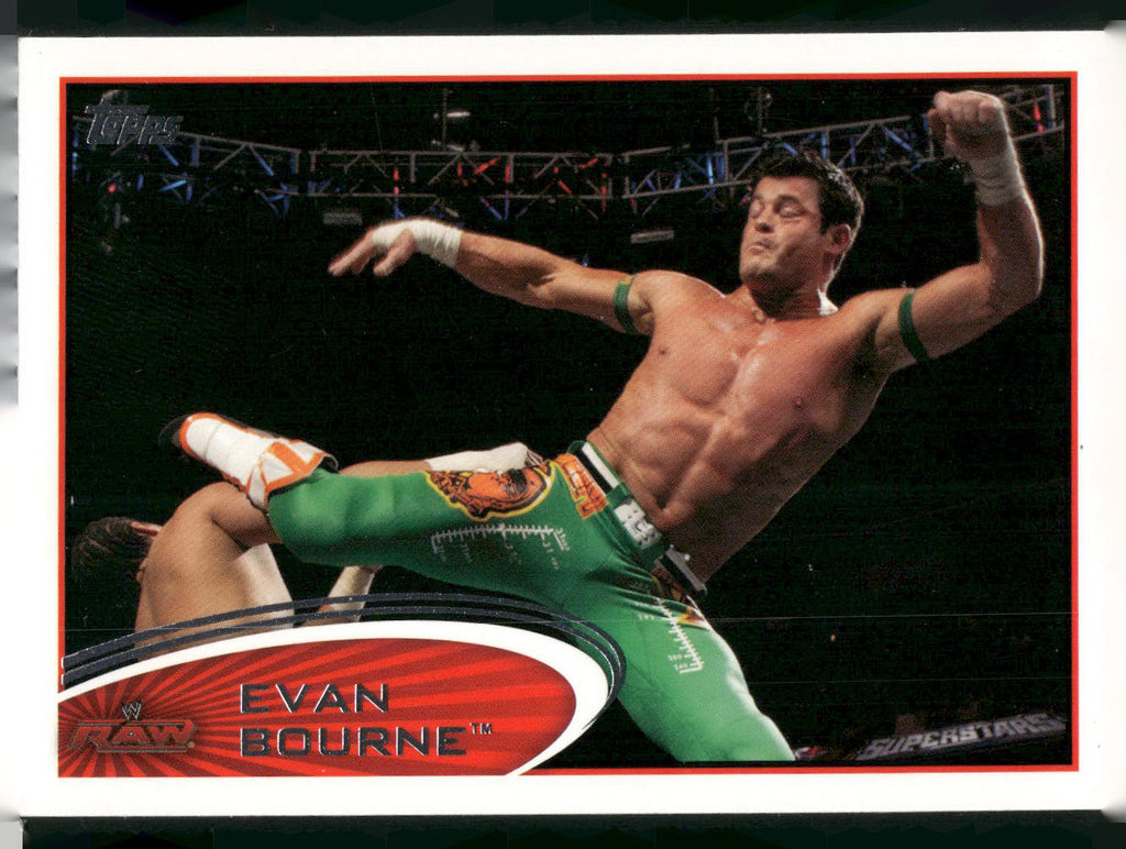 2012 Topps WWE #35 Evan Bourne