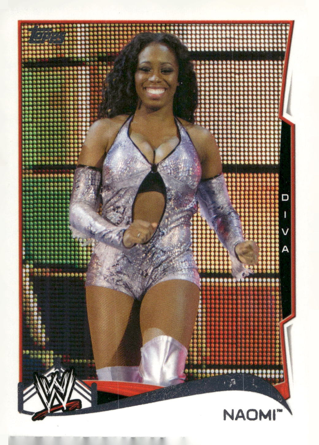 2014 Topps WWE #34 Naomi