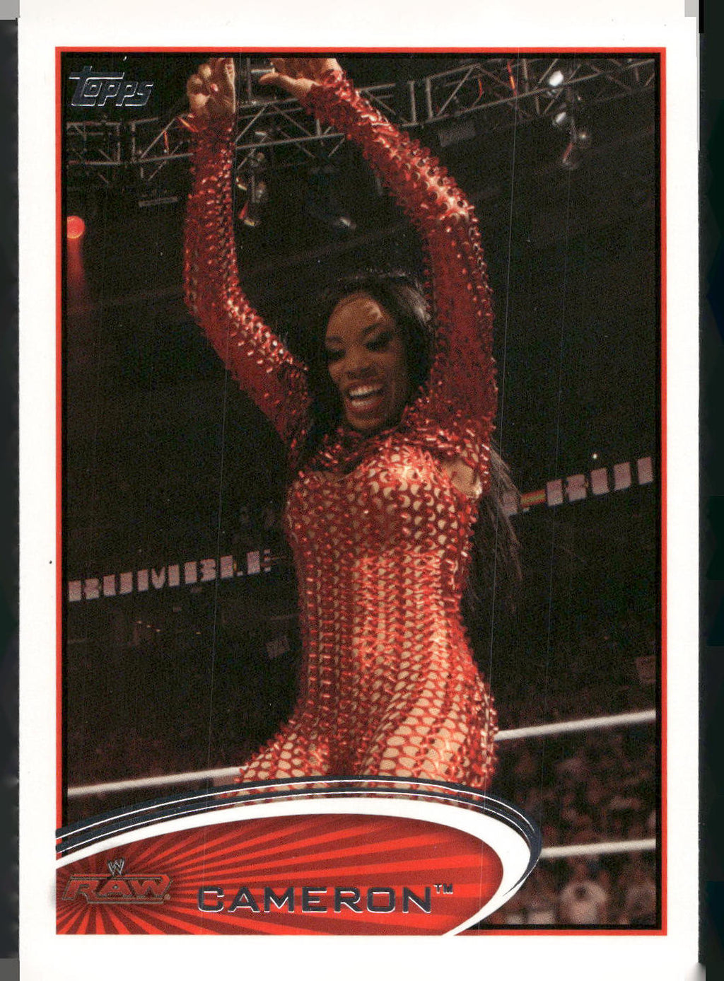 2012 Topps WWE #9 Cameron