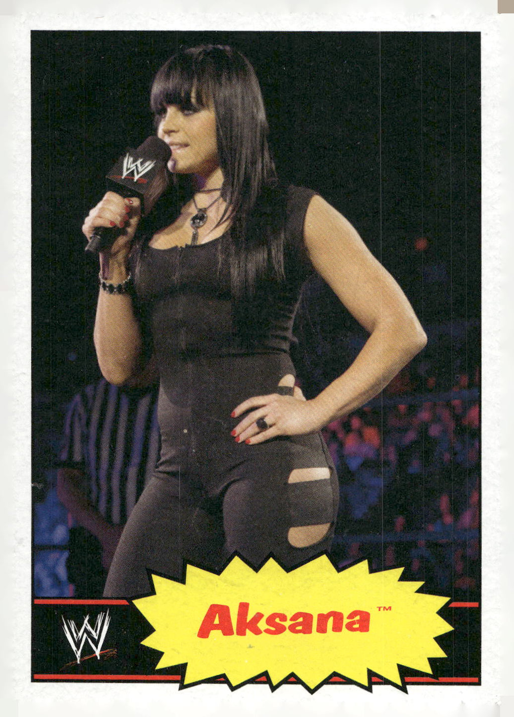 2012 Topps Heritage WWE #2 Aksana