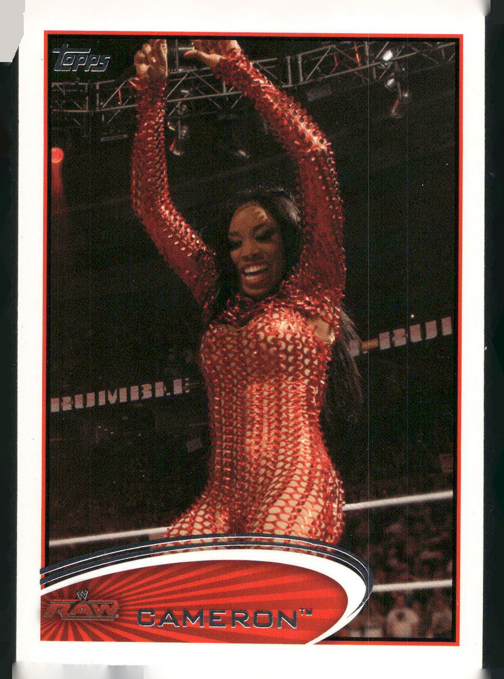 2012 Topps WWE #9 Cameron