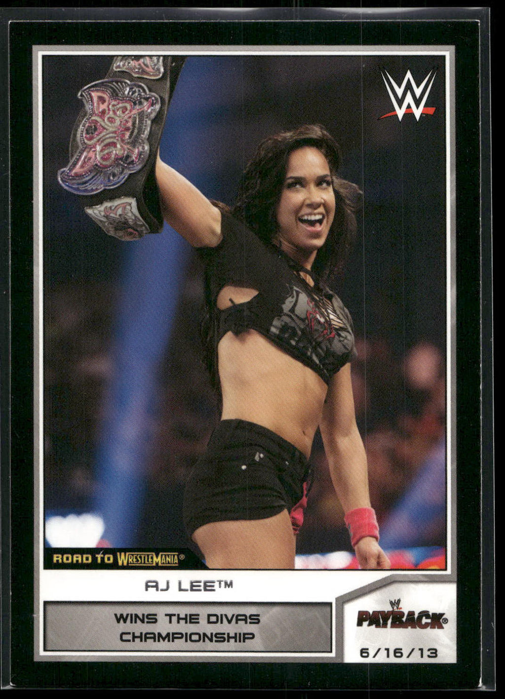 2014 Topps WWE Road to Wrestlemania #15 AJ Lee