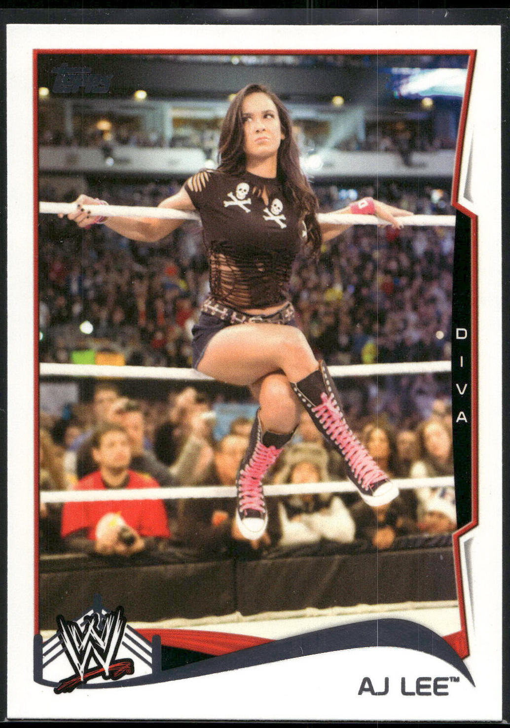 2014 Topps WWE #1 AJ Lee