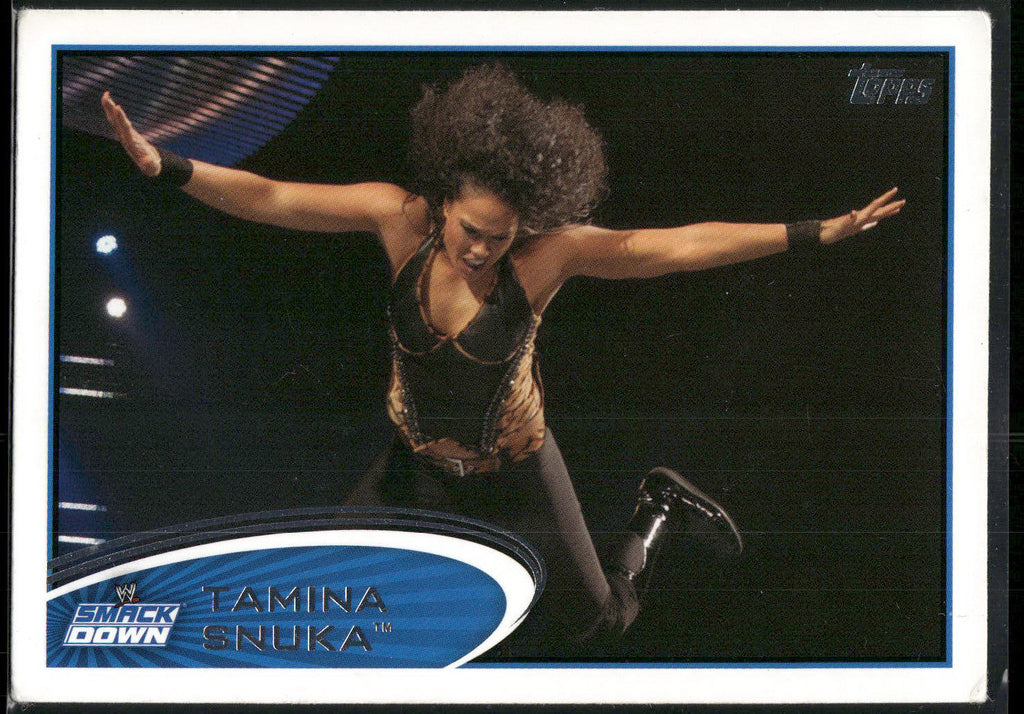 2012 Topps WWE #80 Tamina Snuka