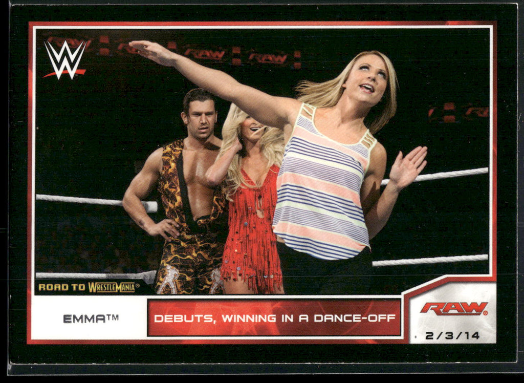 2014 Topps WWE Road to Wrestlemania #78 Emma