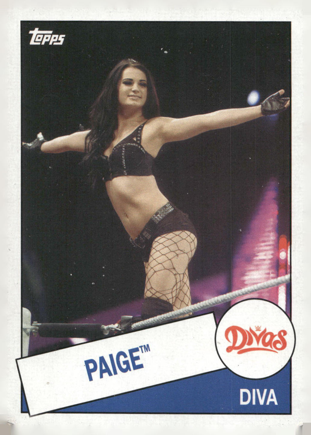 2015 Topps WWE Heritage #60 Paige