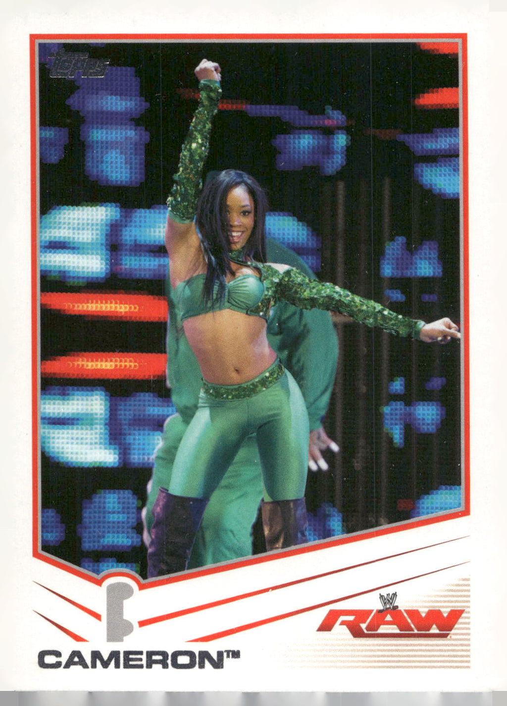 2013 Topps WWE #7 Cameron