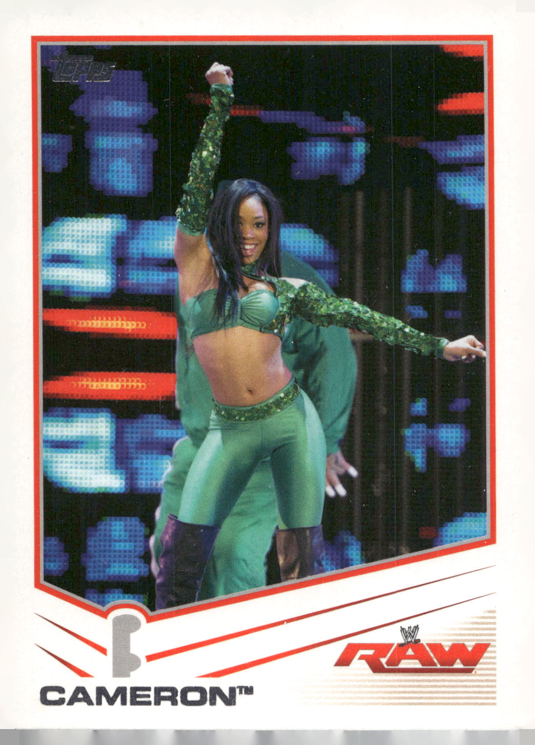 2013 Topps WWE #7 Cameron